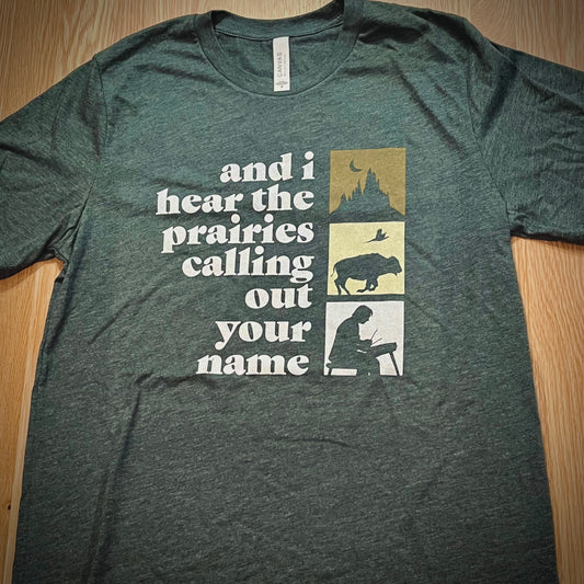 Graphic Tee - Calling Out (Forest)